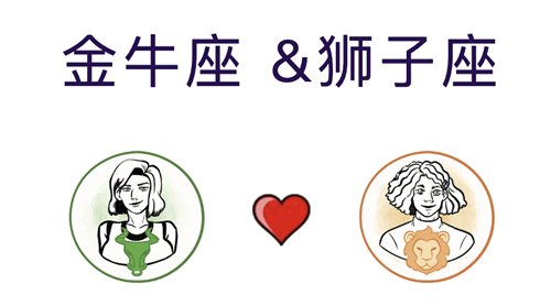 金牛座和狮子座适合结婚吗？(婚配指数:65%)