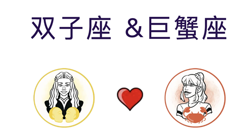 双子座和巨蟹座适合结婚吗？(婚配指数:60%)