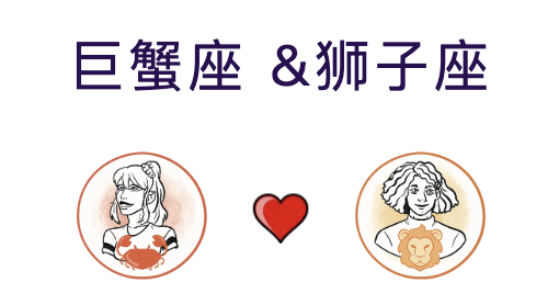 巨蟹座和狮子座适合结婚吗？(婚配指数:65%)