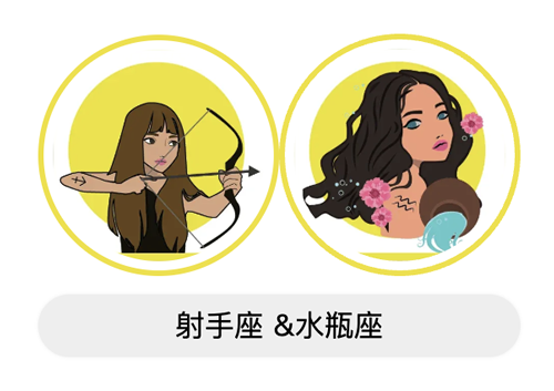 射手座与水瓶座的友谊